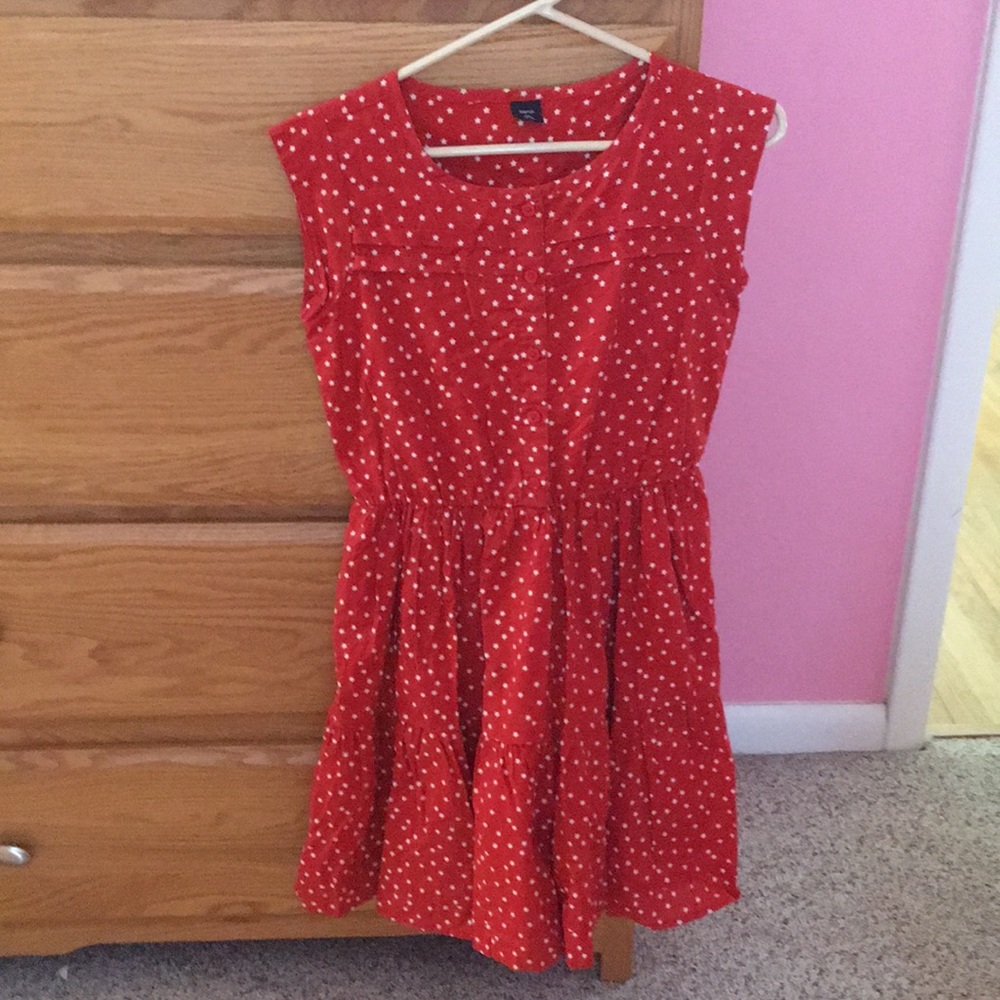 Red star dress
